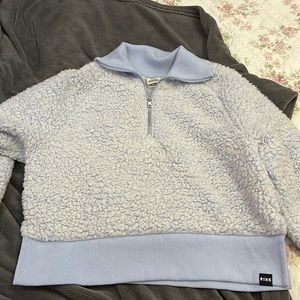 Got from vs pink, cute blue cropped warm jacket so pretty